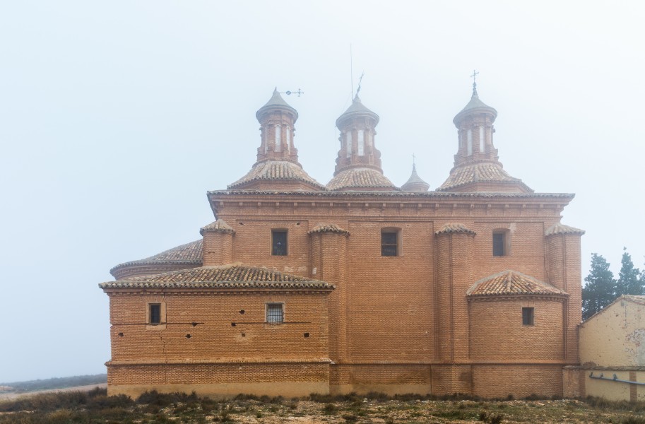 Santuario de Nuestra Señora del Pueyo, Belchite, Zaragoza, España, 2015-01-08, DD 03