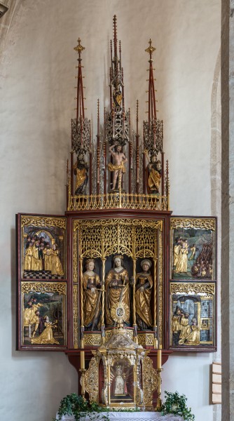 Schönbach Kirche Jungfrauen-Altar 01