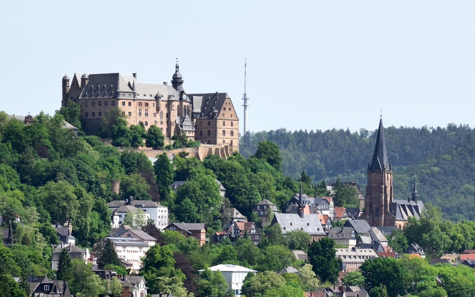 Schloss und Kirchen Marburg