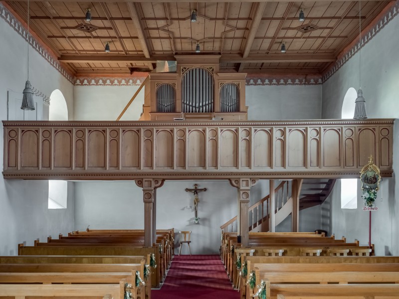 Schnaid Kirche Orgel P1013215efs