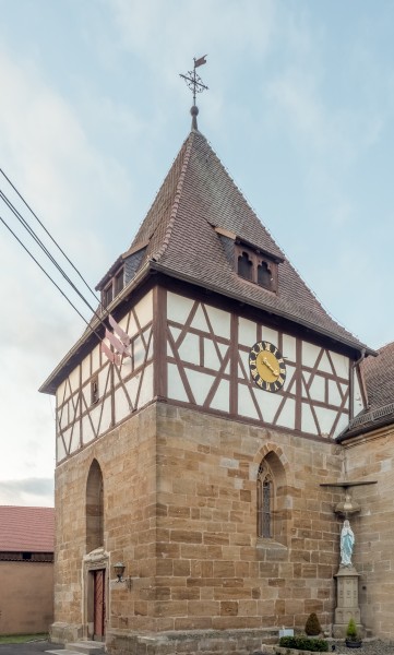 Schnaid Kirche Turm P1013224-PSD