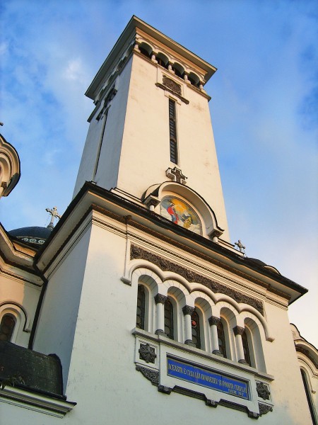Sighisoara ortodox trinity church tower