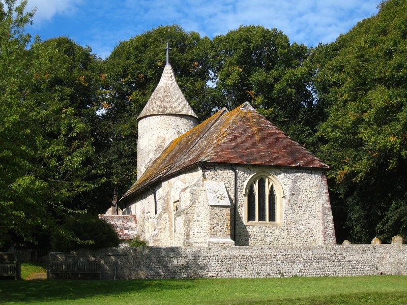 Southease Church,from the east