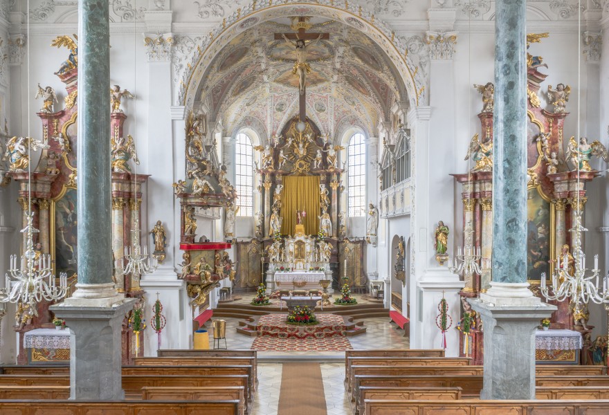 St. Andreas (Babenhausen) view into the Apse