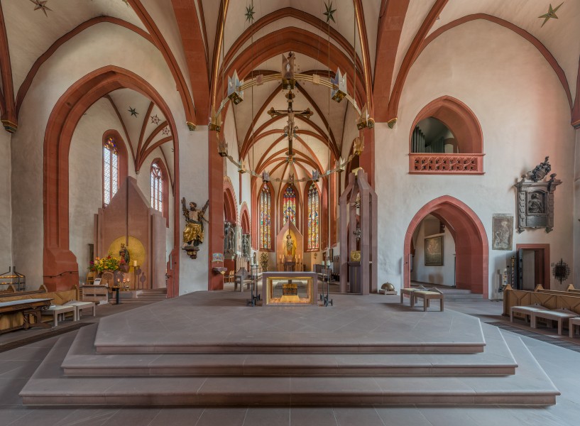 St. Andreas, Karlstadt, Altar and Choir 20160727 5