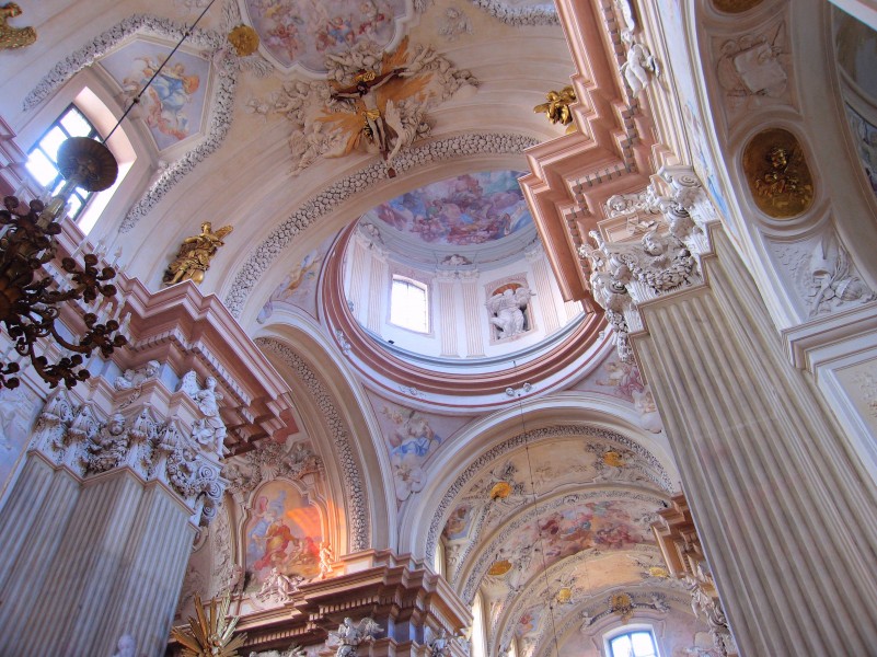 St. Anna's Church Cracow interior