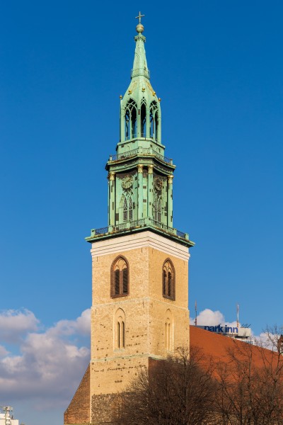 St. Marienkirche, Berlin-Mitte, Turm, 160213, ako