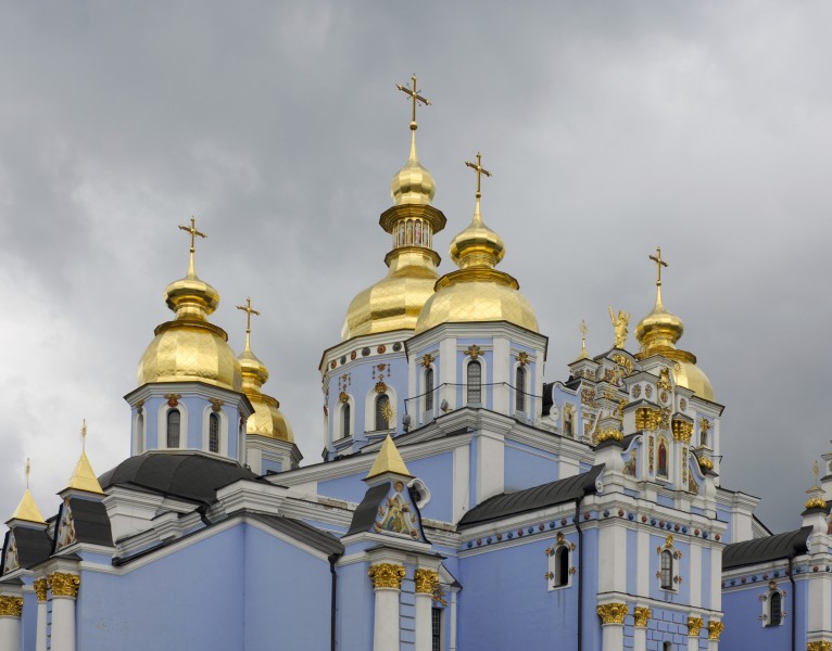 St. Michael's Monastery - Facade (Kiev, 2007) 01
