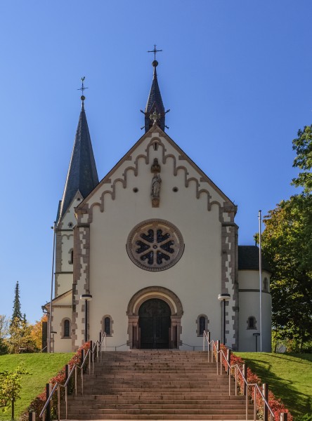 St Elisabeth Church, Eschwege, front-side