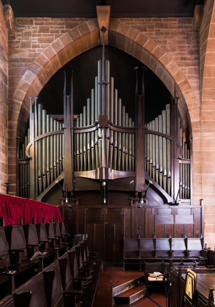 St Matthew's Church - Paisley - Interior - Organ