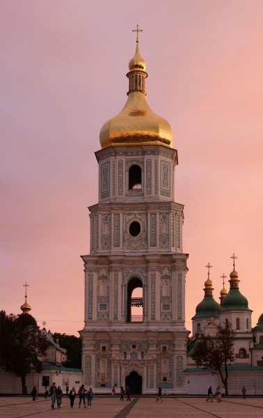 St Sophia bell tower Kiev 2018 G07