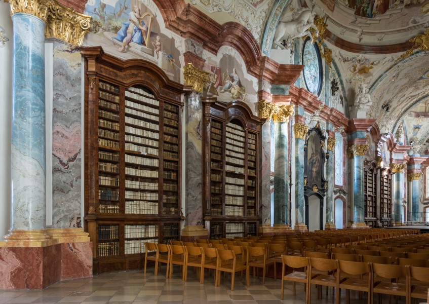 Stift Altenburg Bibliothek 04