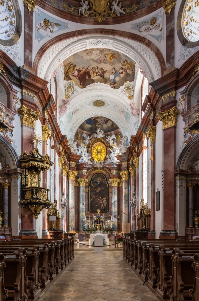 Stift Altenburg Kirche Innenraum 01