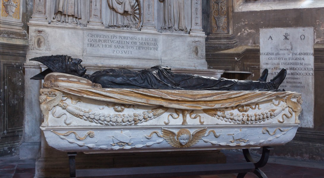 Tomb Cardinal Pietro Foscari, Santa Maria del Popolo, Rome, Italy