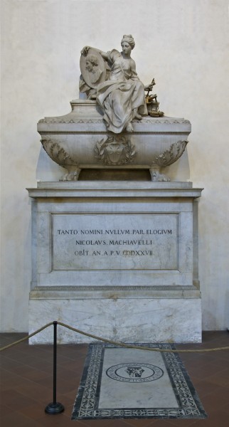 Tombe Nicolas Machiavel Florence