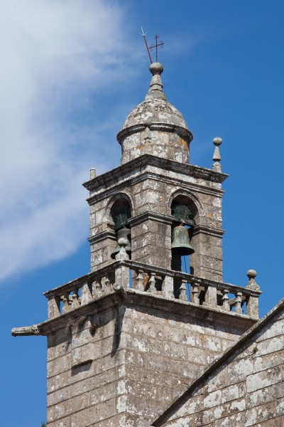 Torre da igrexa de Santiago do Carril-Vilagarcía de Arousa-Galicia-33