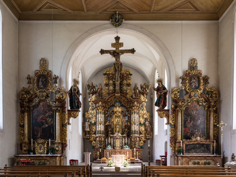 Triberg Kirche Maria in der Tanne Altäre 01