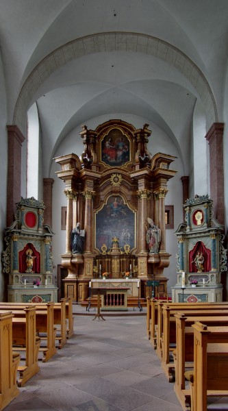Trier Welschnonnenkirche BW 1