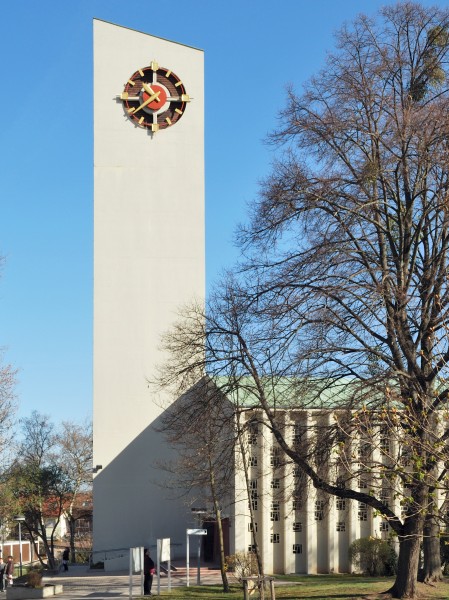 Turm Stephanuskirche Stuttgart-Giebel