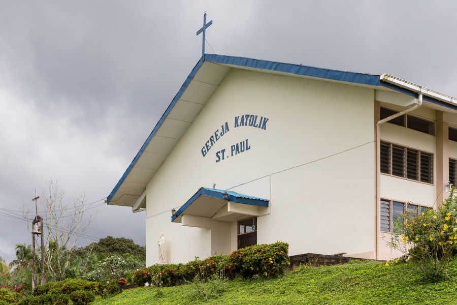 UluDusun Sabah Gereja-Katolik-St-Pauls-Ulu-Dusun-01
