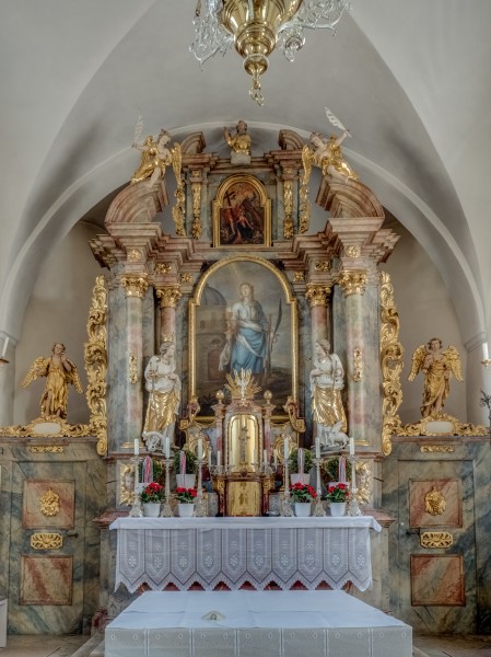 Unterhaid Kirche Altar 17RM4228 -HDR