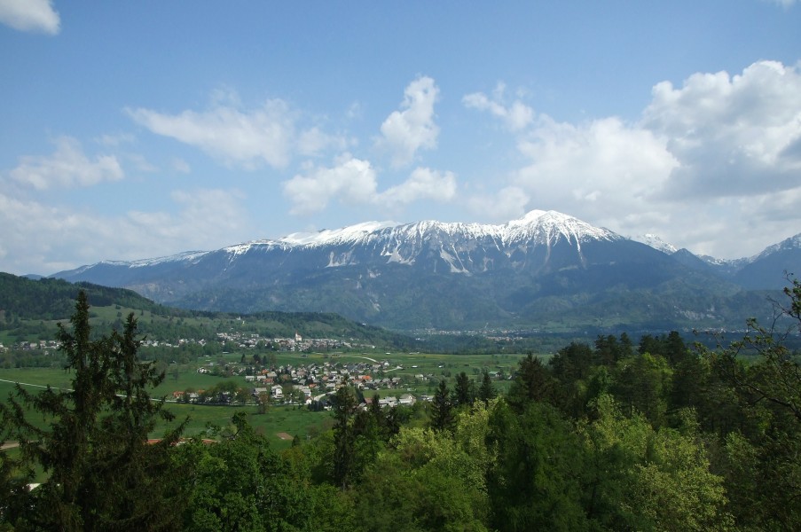 VelikiStol Mountain from Slovenia