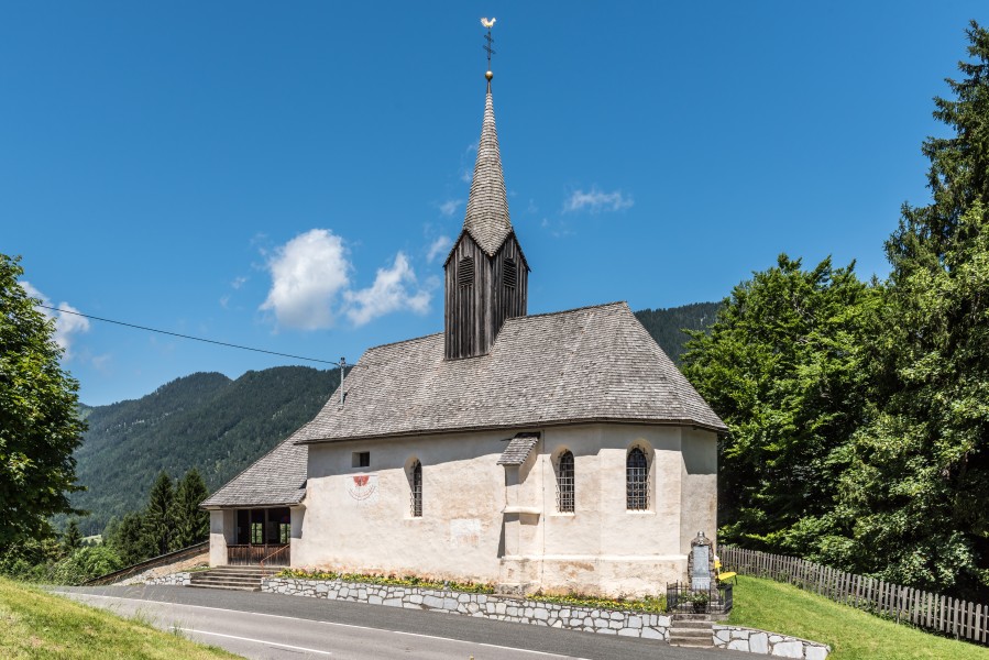 Villach Heiligengeist Pfarrkirche hl Geist SO-Ansicht 26062017 9906