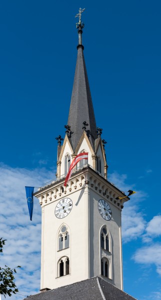 Villach Pfarrkirche hl Jakob Glockenturm 03082015 6462