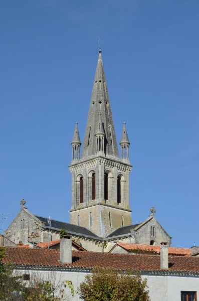 Villetoureix 24 Église clocher 2014