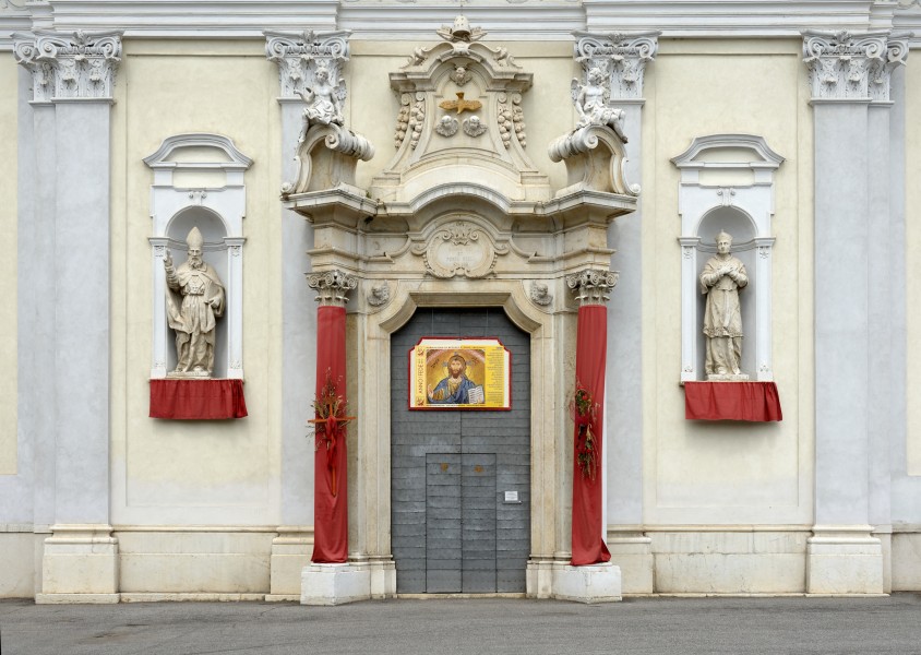 Virle Saint Peter and Paul church portal