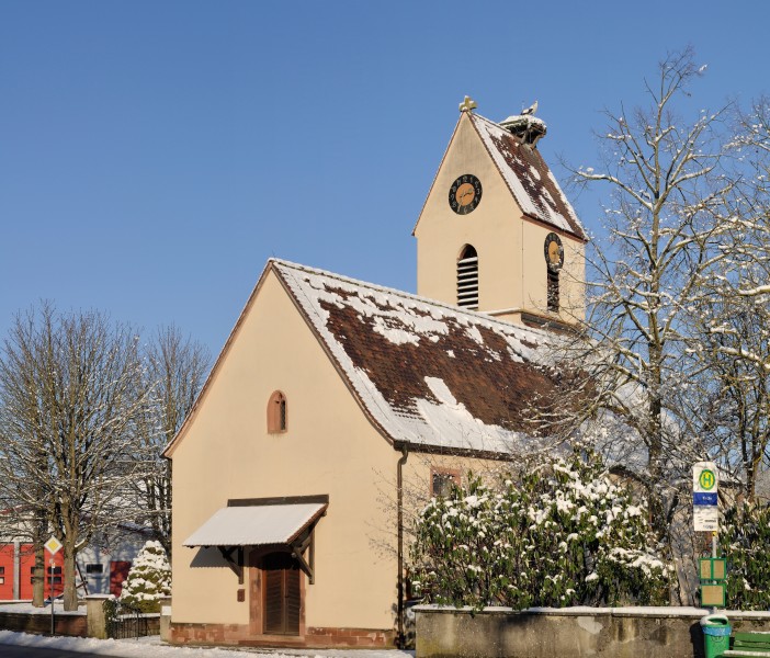 Weil am Rhein - Evangelische Kirche Märkt1