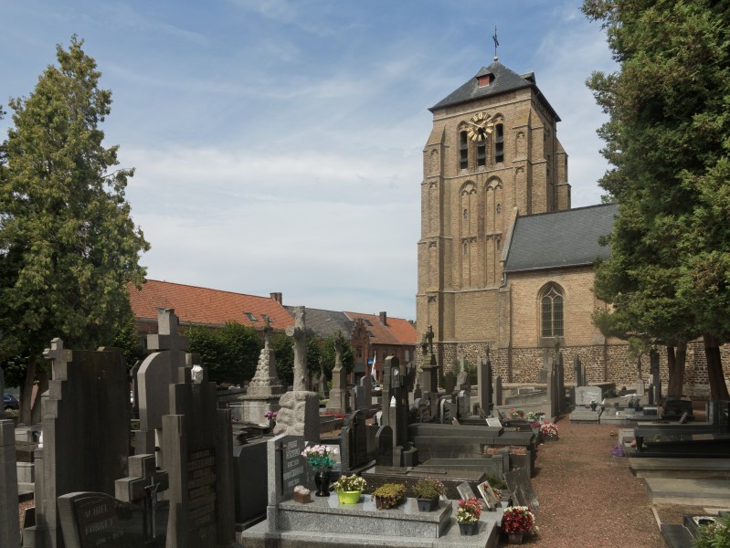 Zillebeke, parochiekerk Sint-Catharina oeg30897 foto3 2015-08-09 13.48