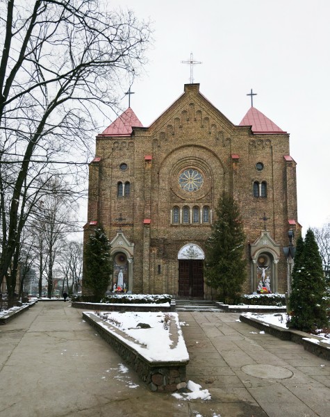 Zverynas church front