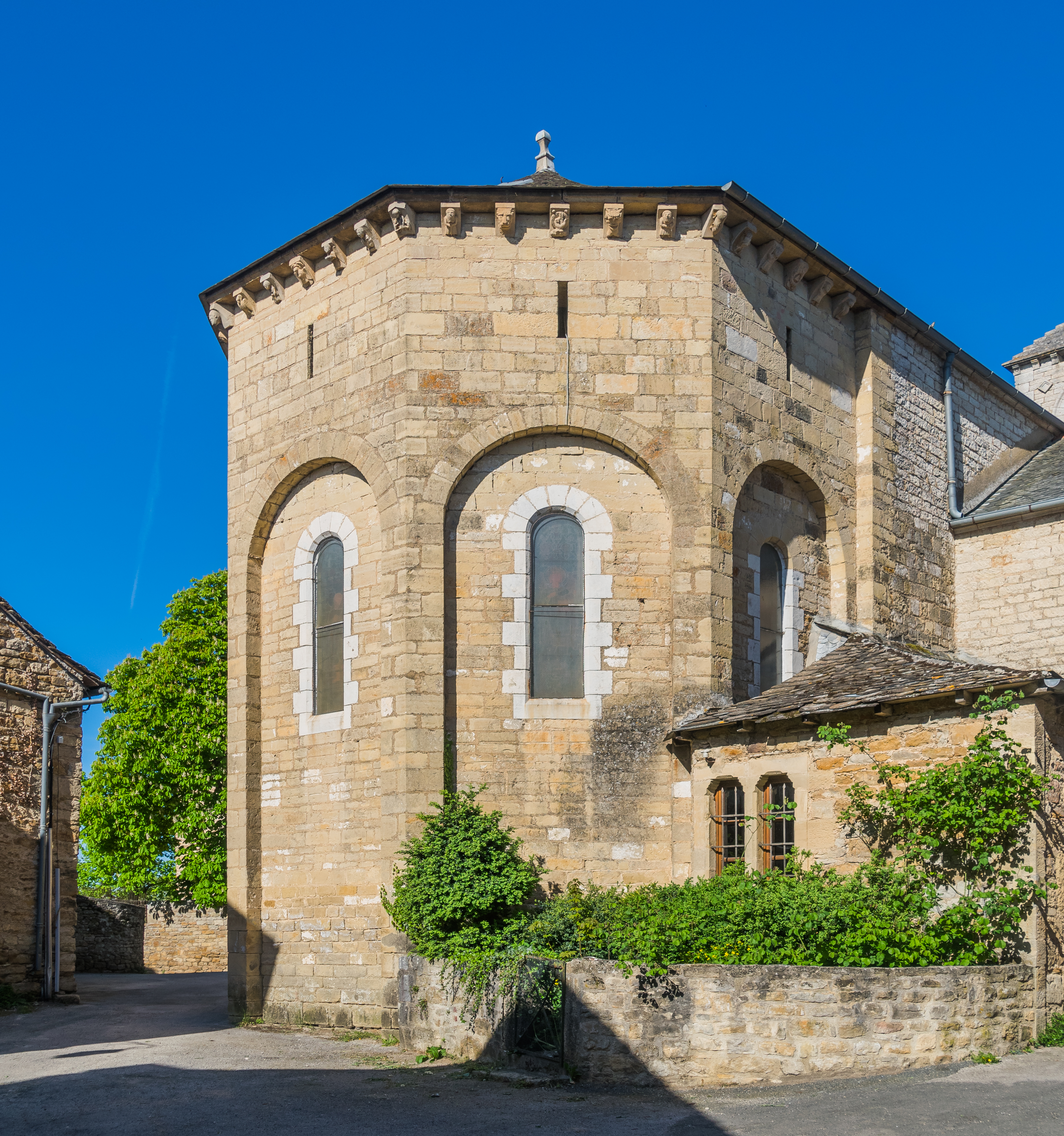 Saint Faith Church in Montrozier