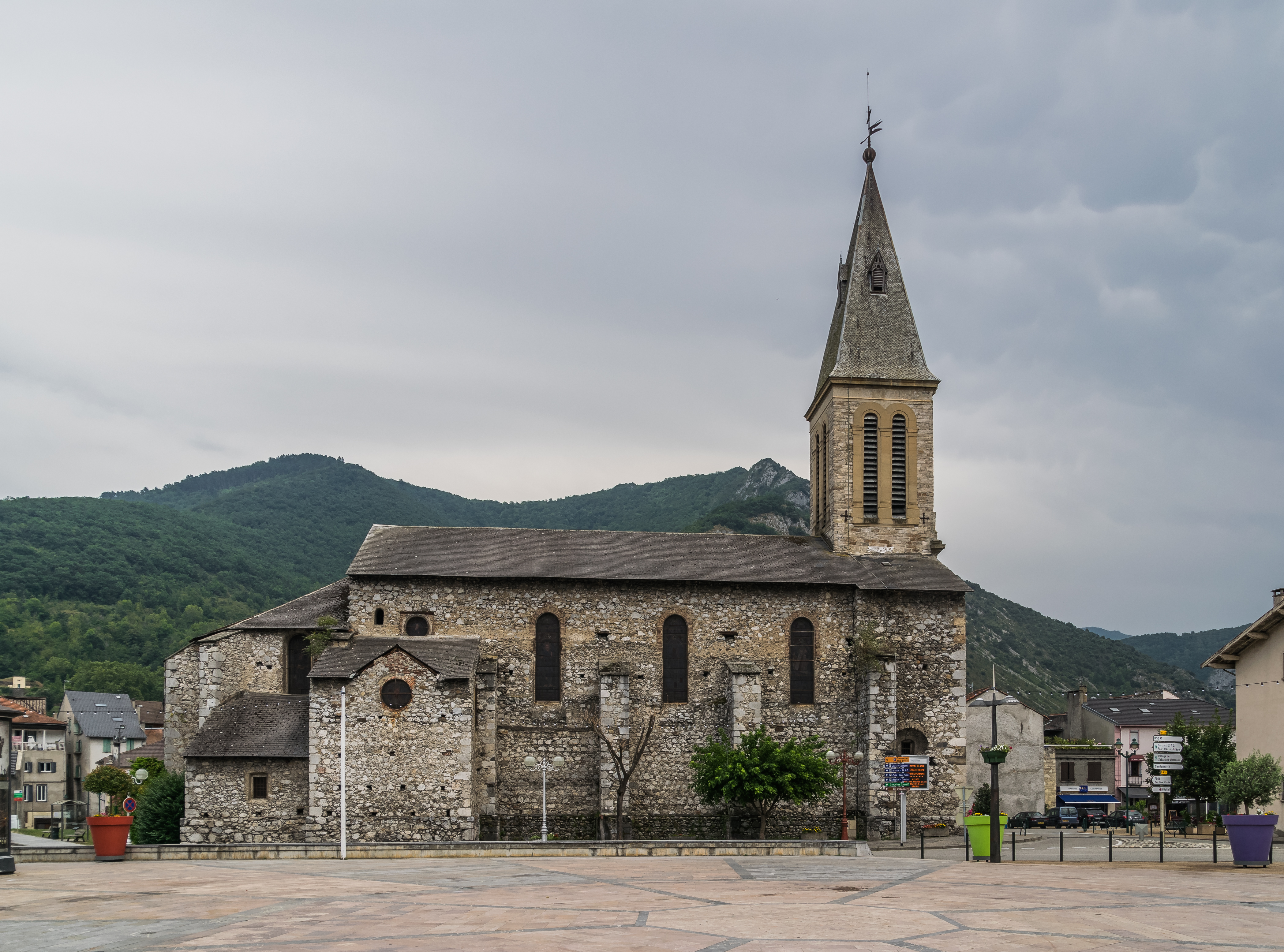 Saint Quiteria church of Tarascon-sur-Ariege