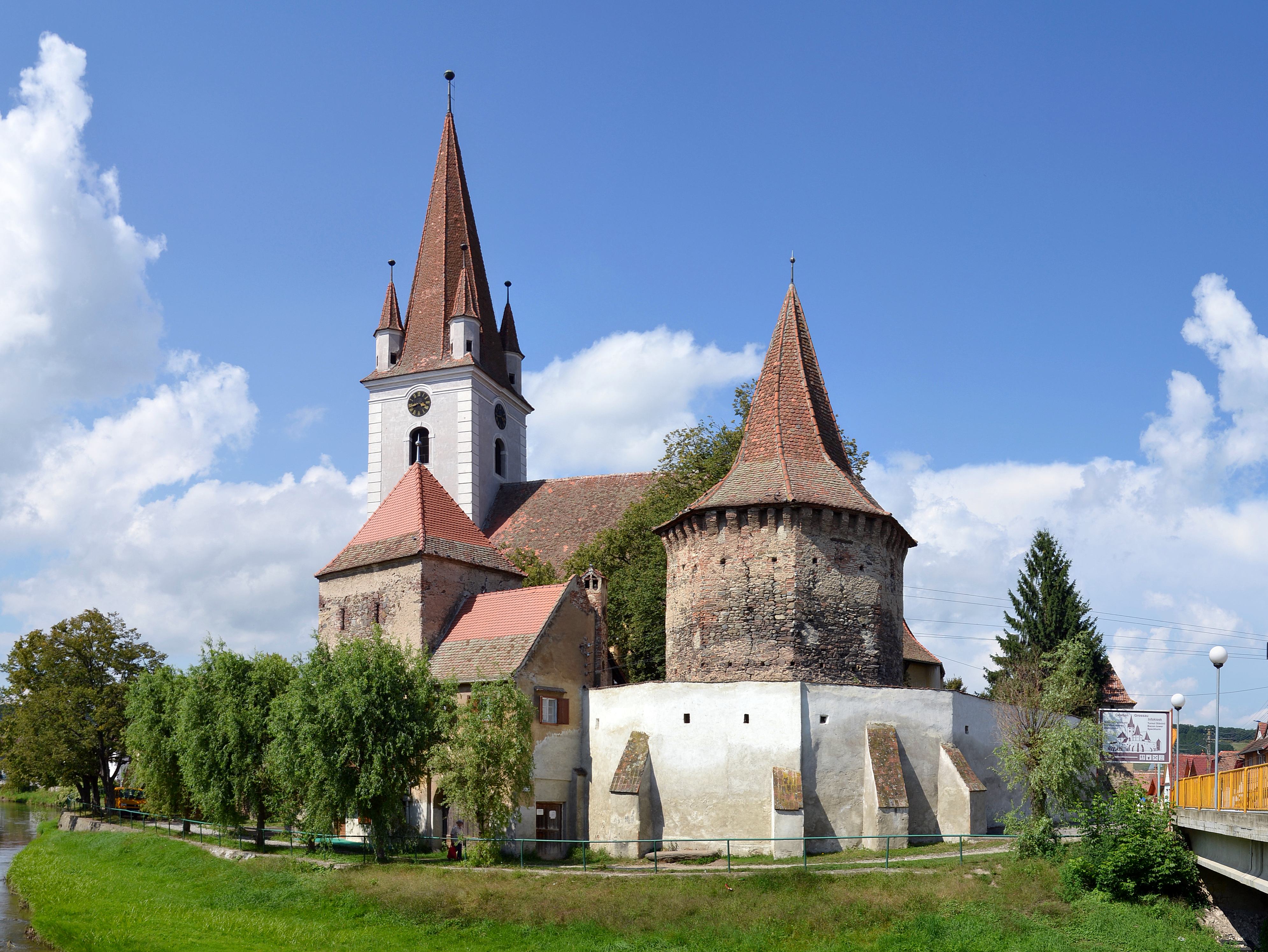 Saxon Church in Grossau (Chrisian)