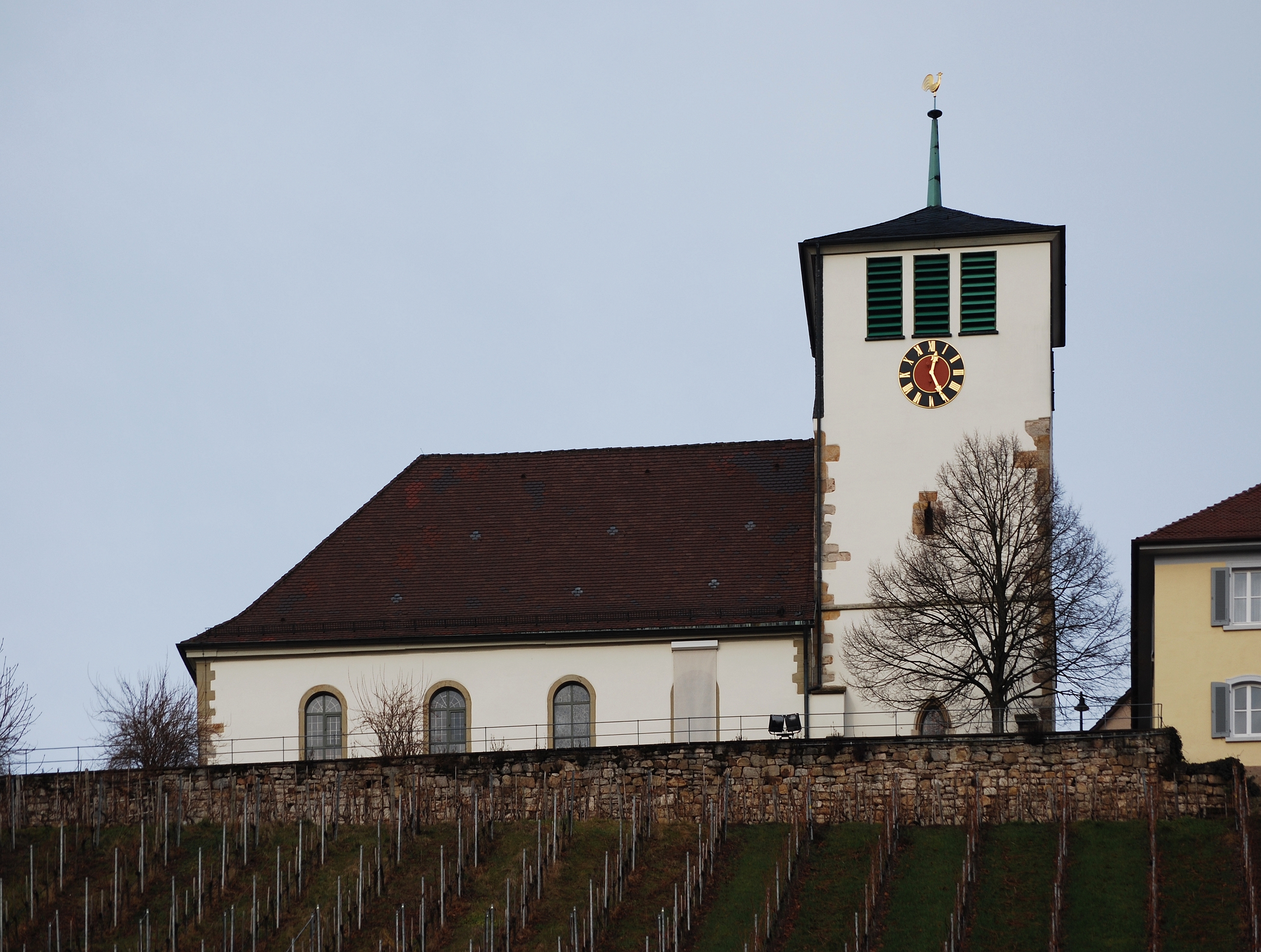 St.-Georgs-Kirche Hohenhaslach Dezember 2013