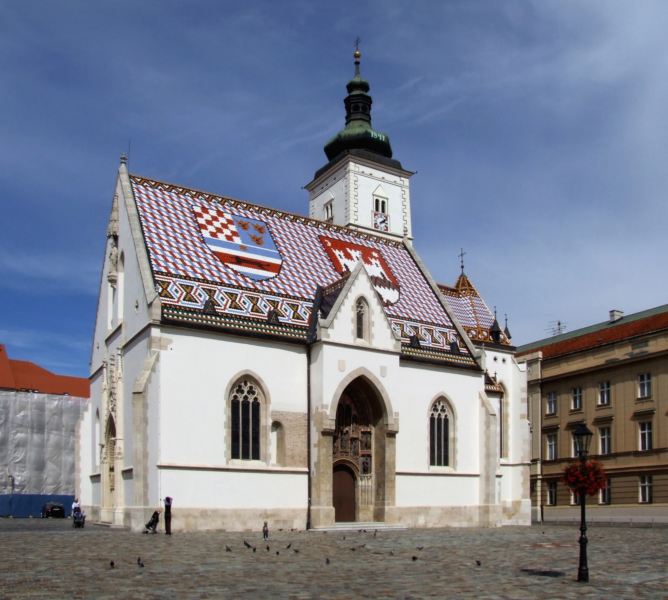 St. Mark's Church, Zagreb by Pudelek