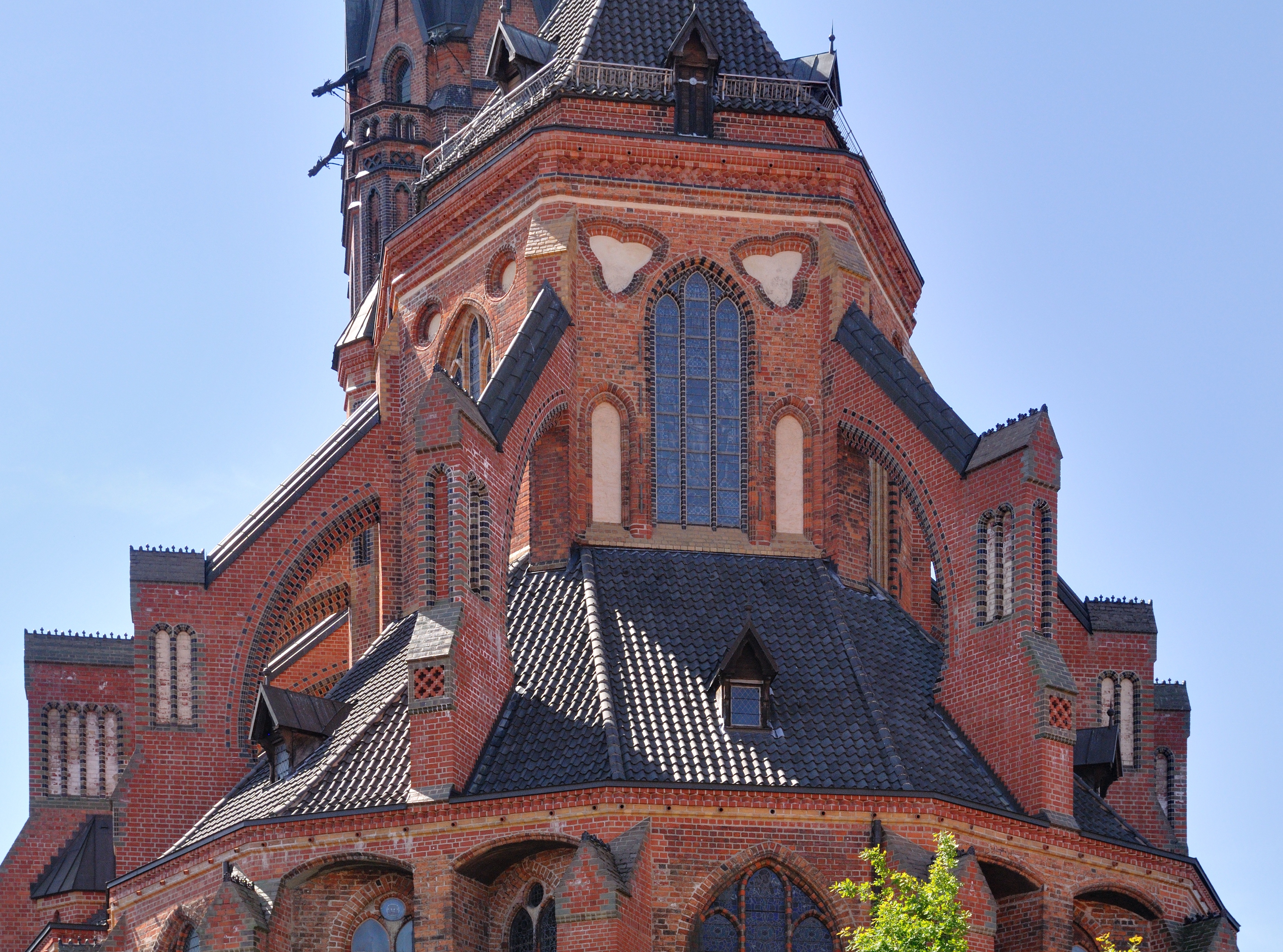 St. Nicolai Lüneburg - Detail Chorseite