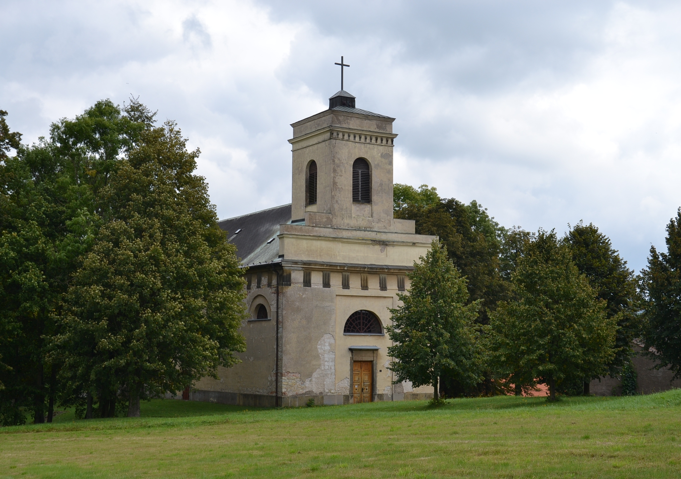 Třebovice (Triebitz) - kostel sv. Jiří