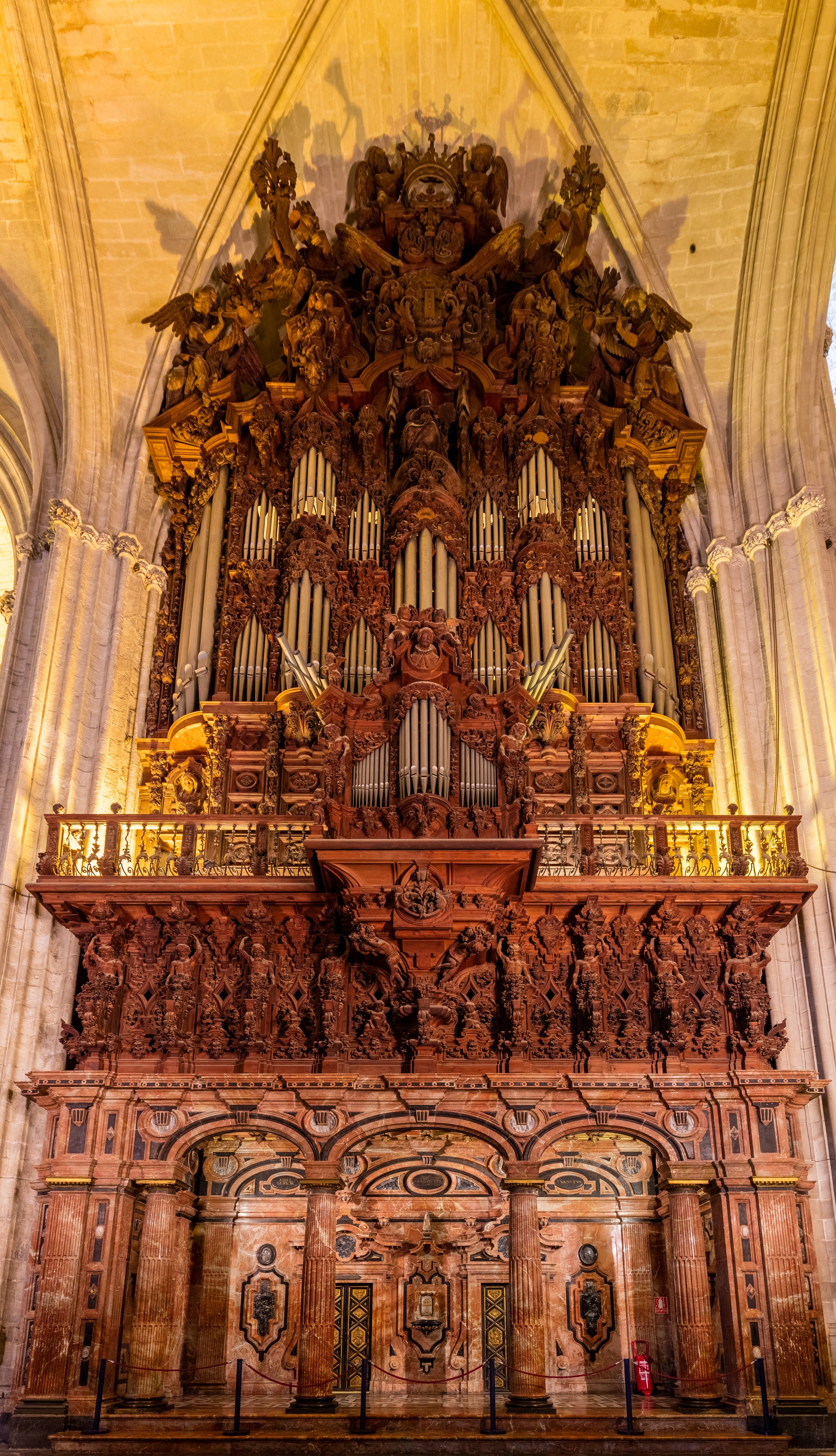 Órgano, Catedral de Sevilla, Sevilla, España, 2015-12-06, DD 97-99 HDR