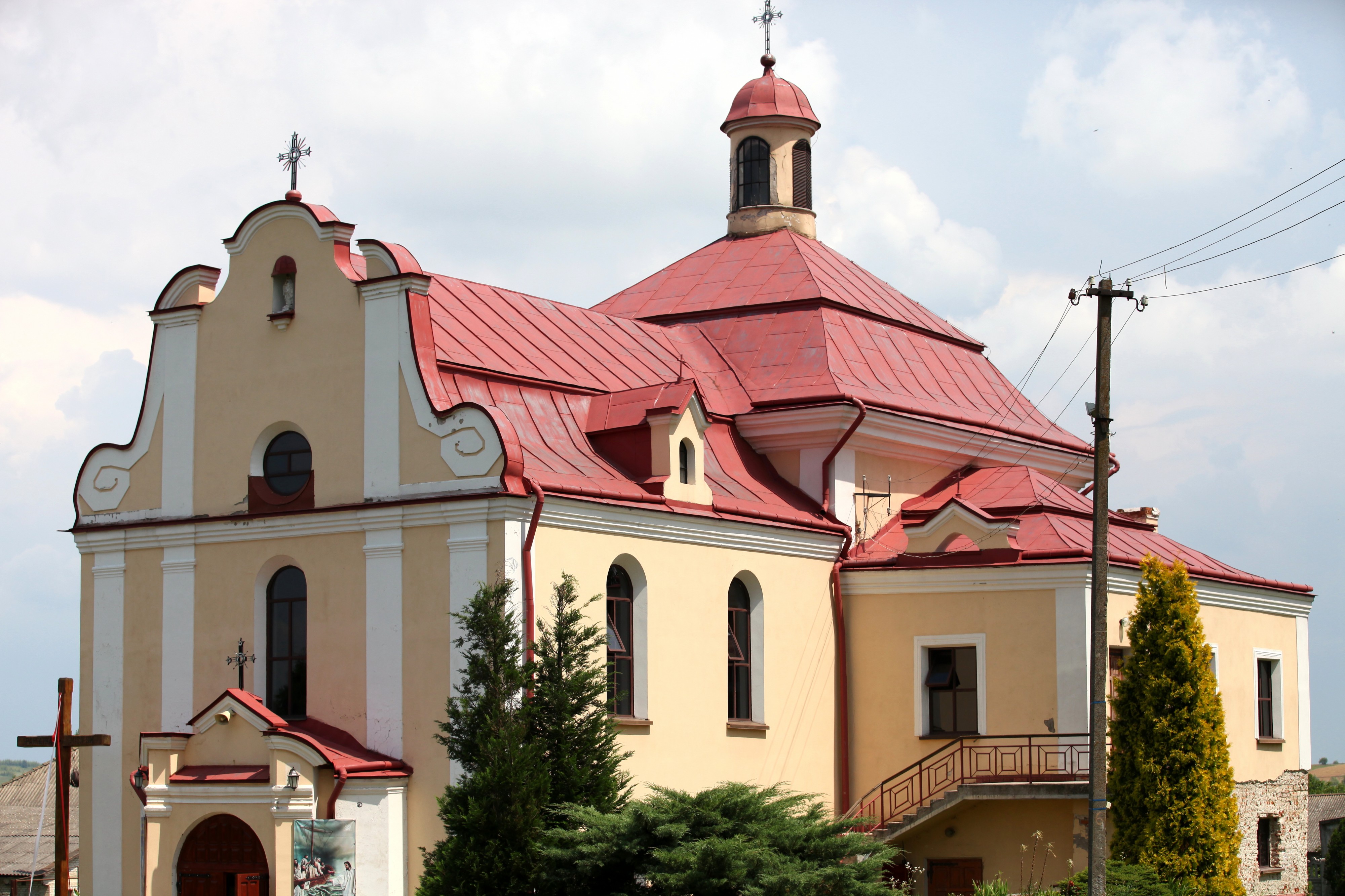 a Roman-Catholic church in Ukraine