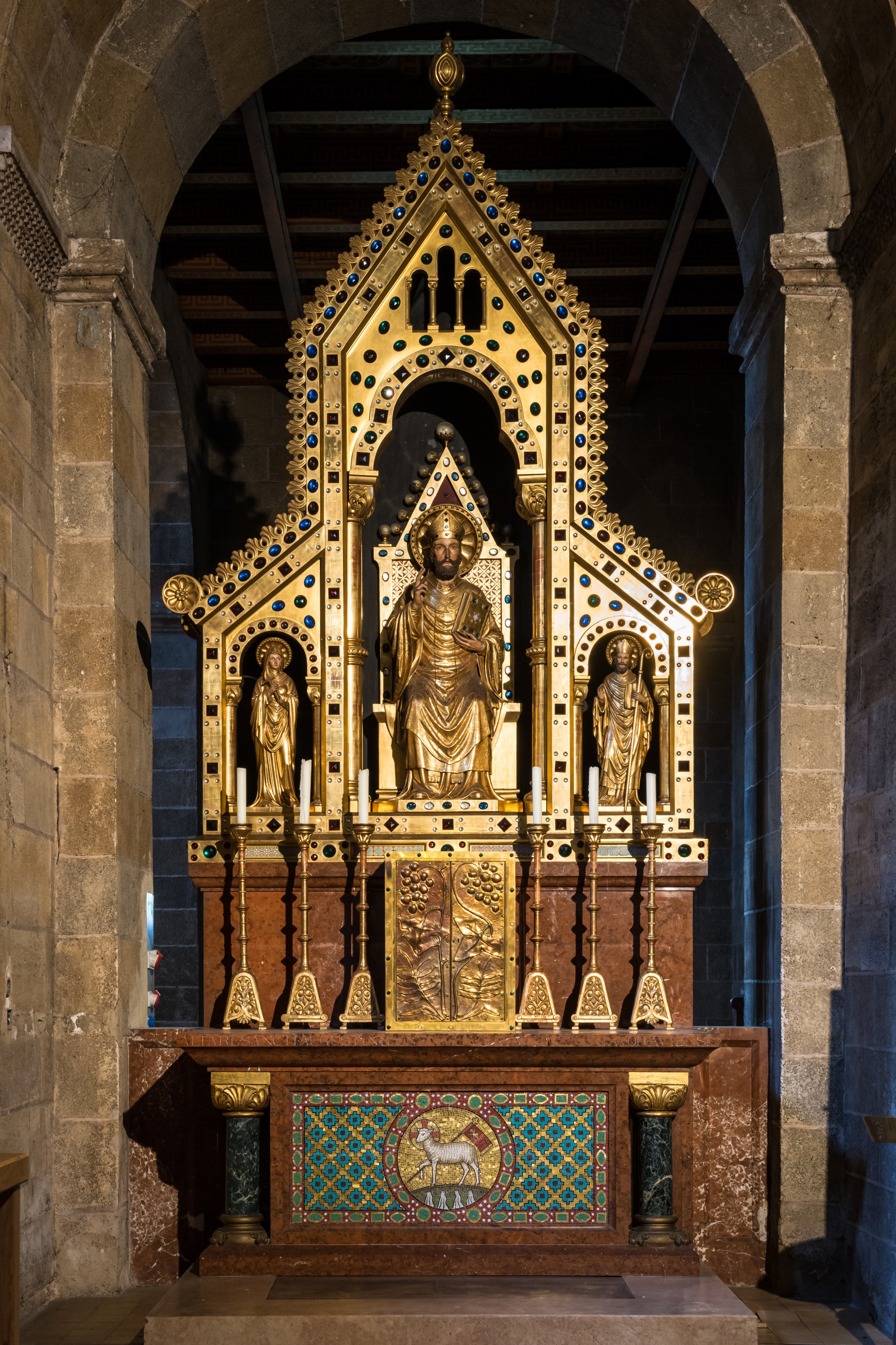 Abtei Seckau Basilika Augustinus-Altar 01