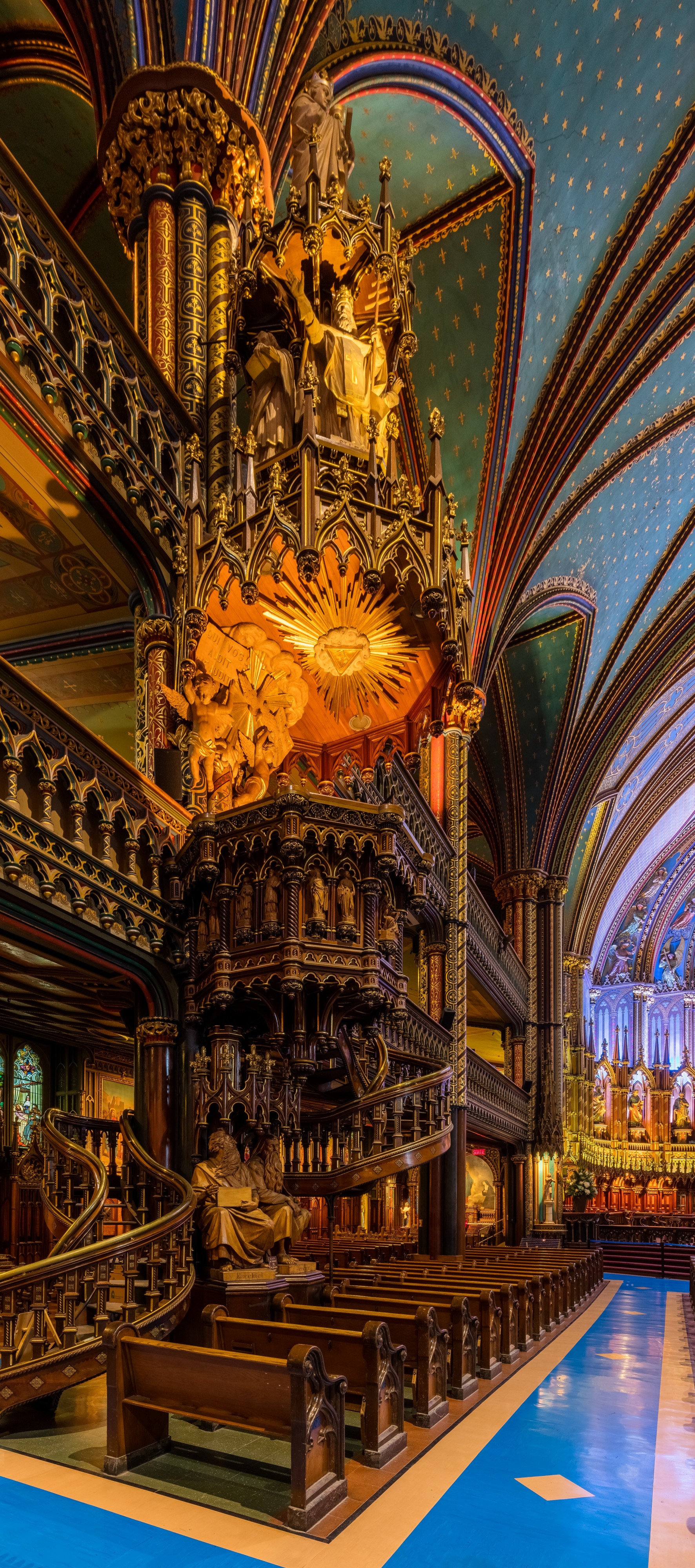 Basílica de Notre-Dame, Montreal, Canadá, 2017-08-12, DD 19-21 HDR