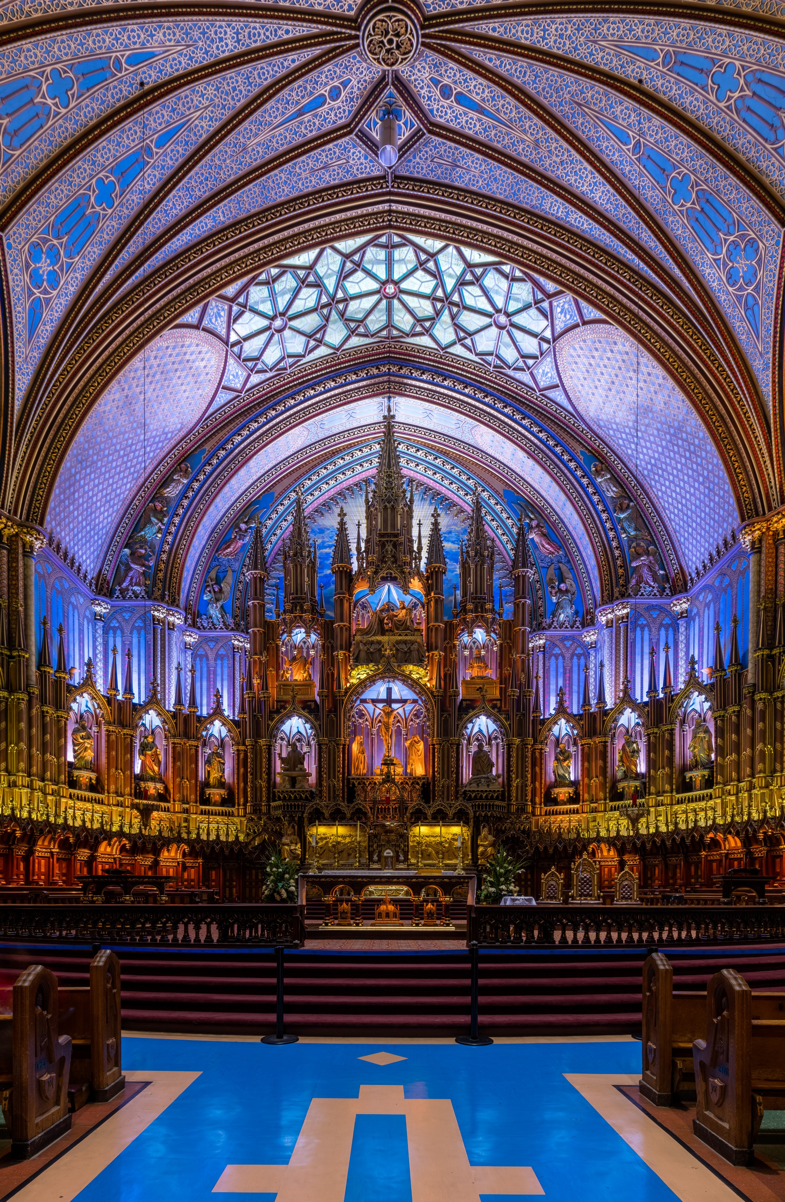 Basílica de Notre-Dame, Montreal, Canadá, 2017-08-12, DD 34-36 HDR