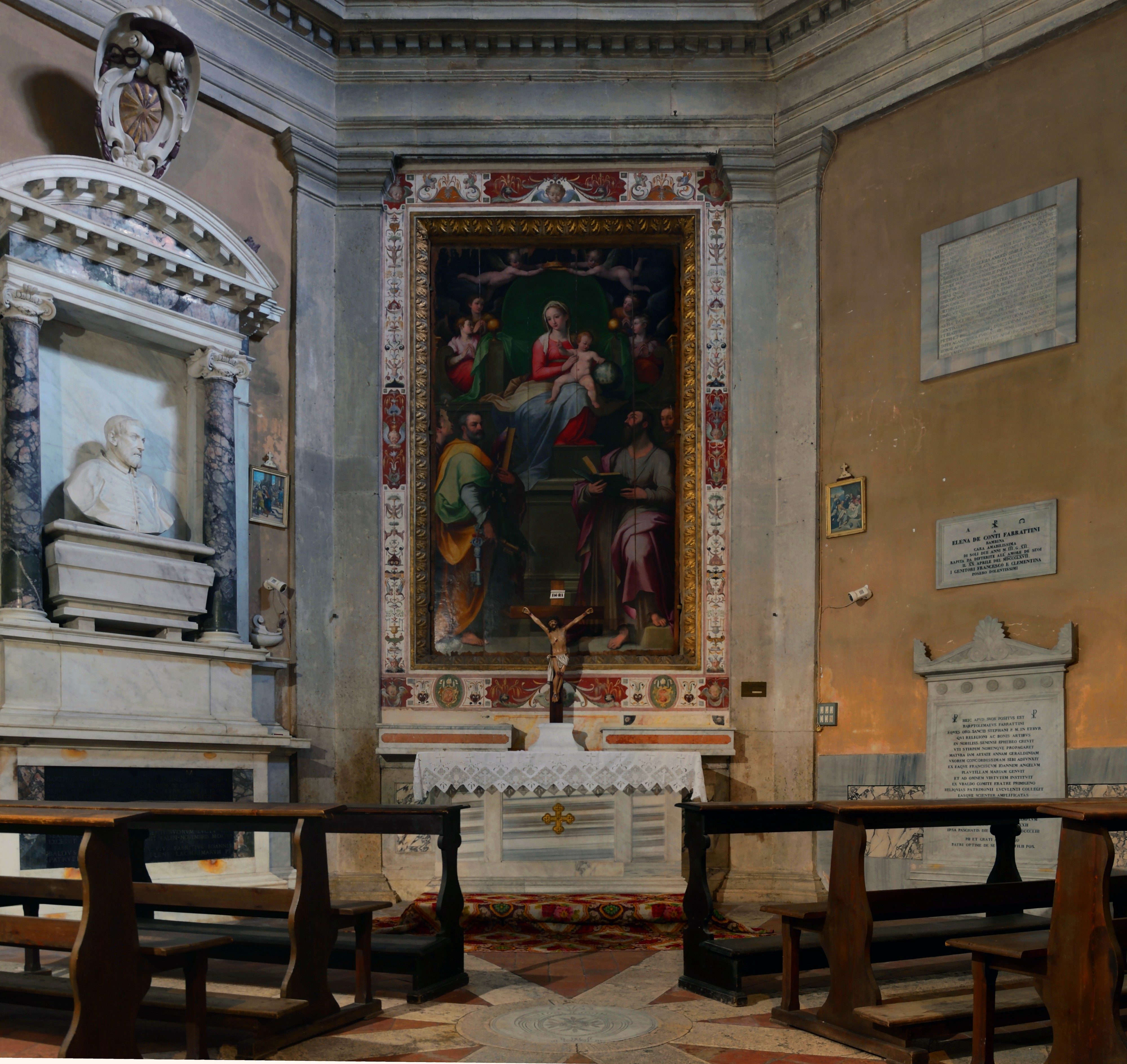 Cappella Farrattini in the Cathedral of Amelia