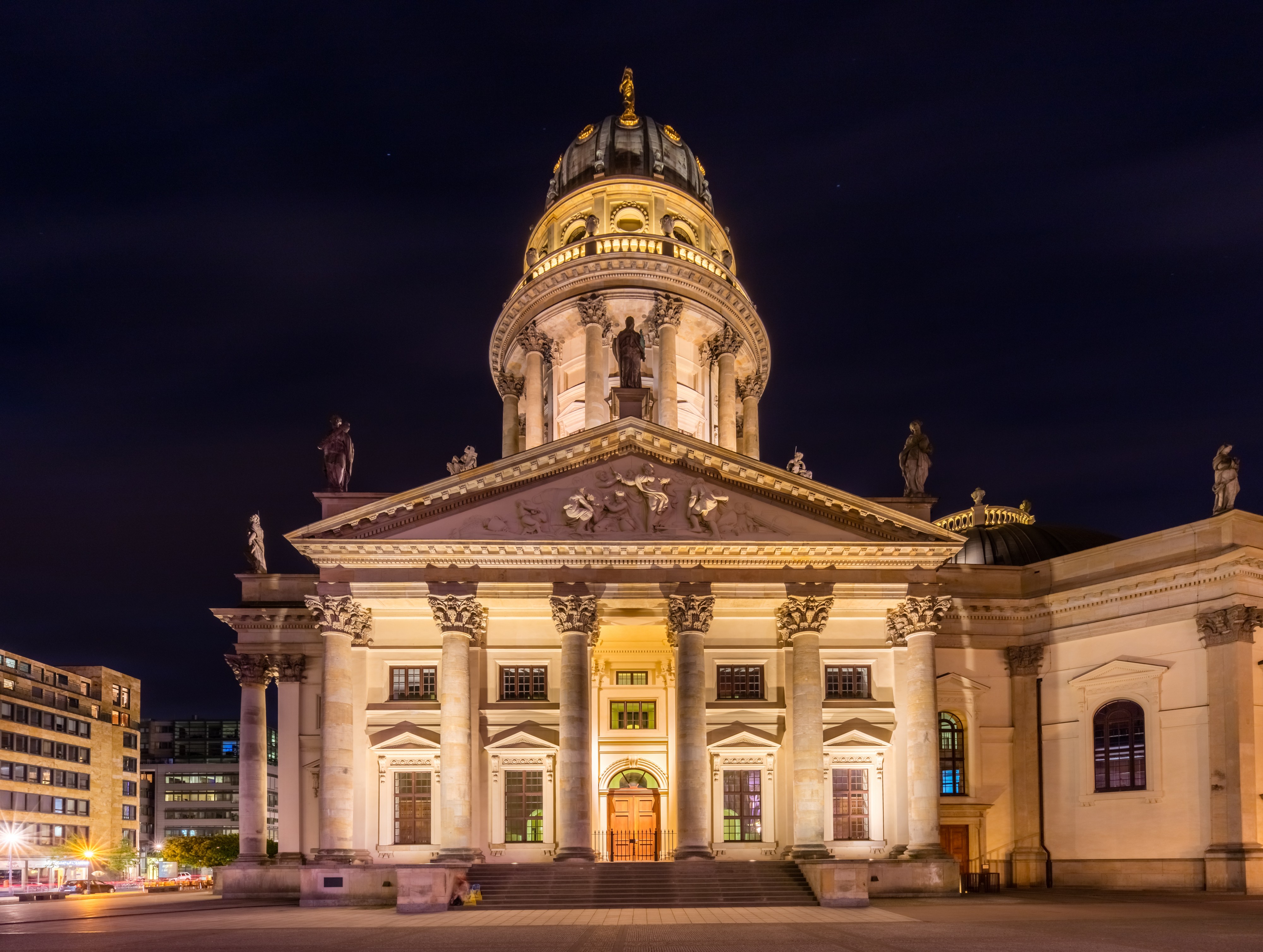 Catedral Alemana, Berlín, Alemania, 2016-04-22, DD 10-12 HDR