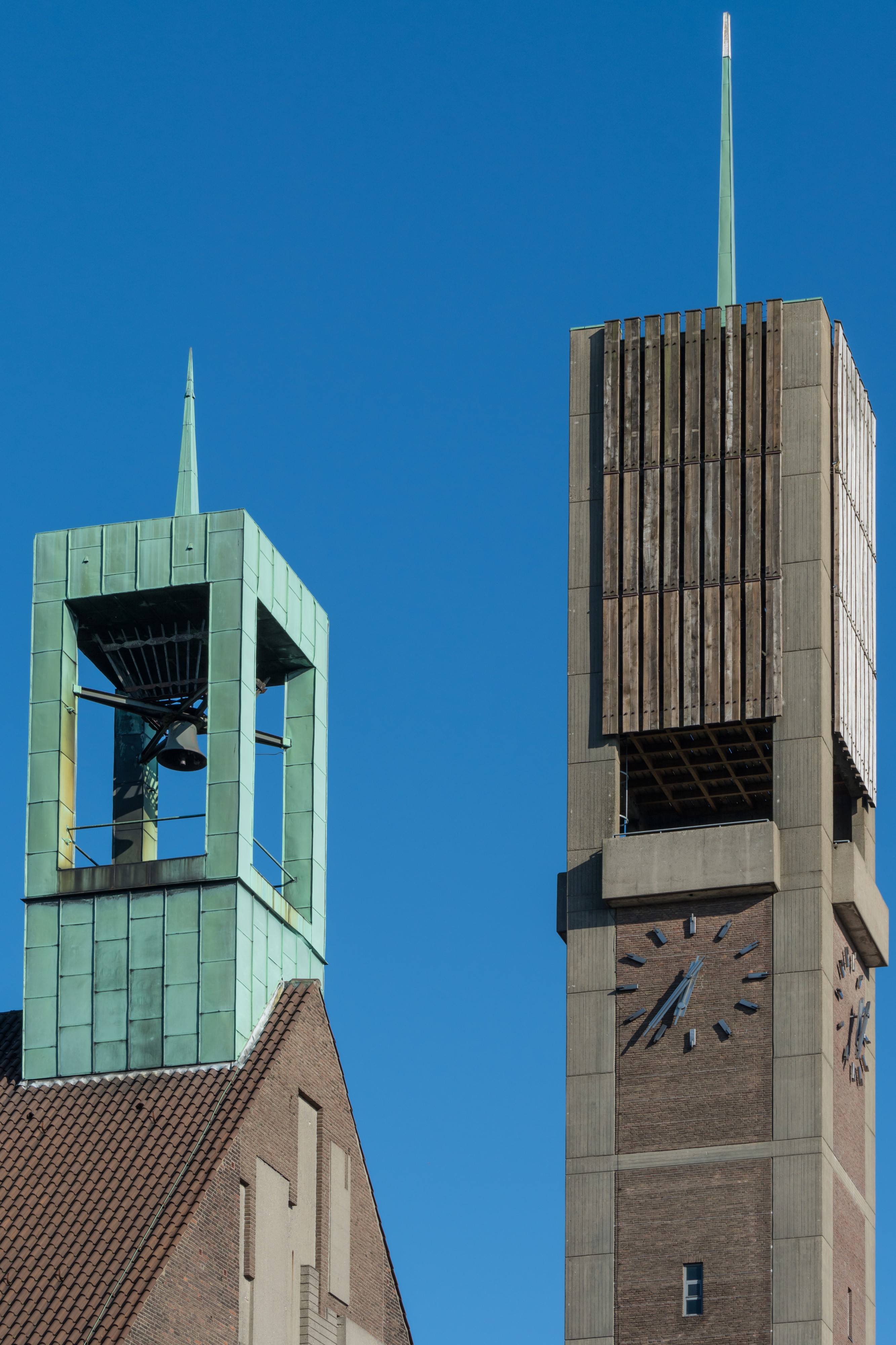 Christuskirche (Hamburg-Wandsbek).Glockenstuhl und Turm.2.29642.ajb