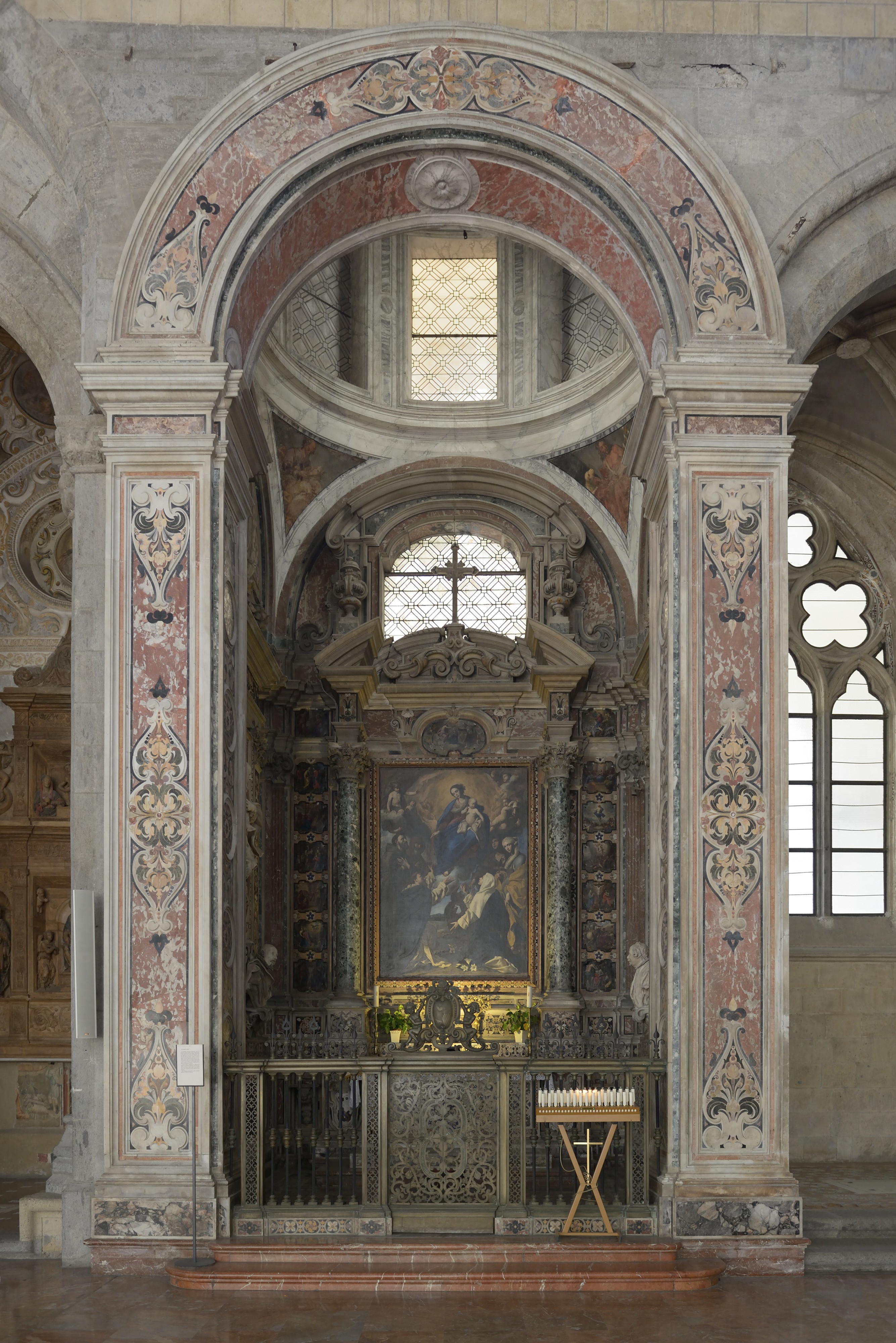 Church San Lorenzo Maggiore Cacace chapel