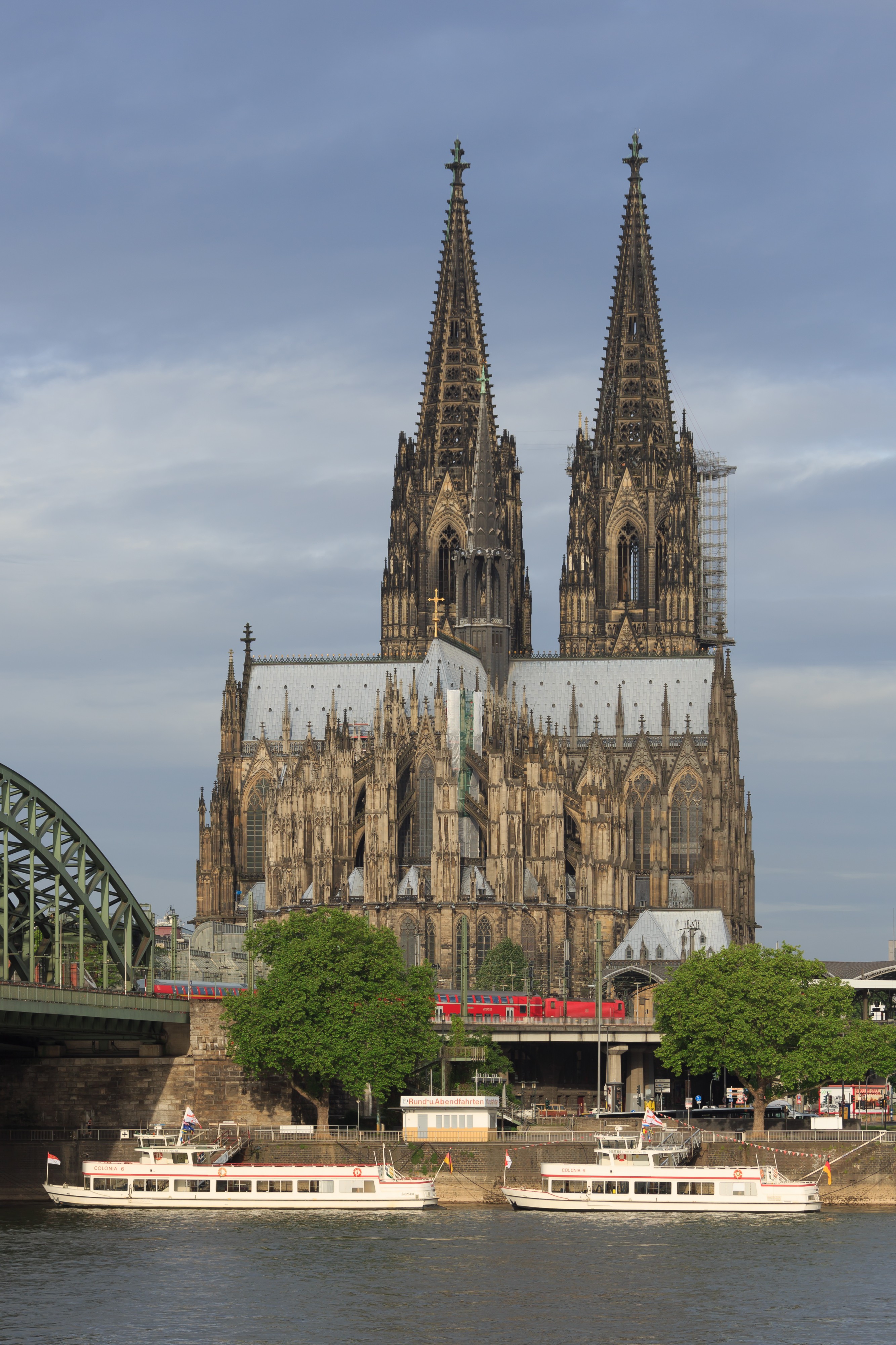 Cologne Germany Exterior-view-of-Cologne-Cathedral-03